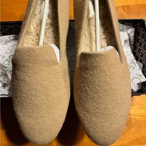 Birdies Faux Fur Starling Flat Size 7.5